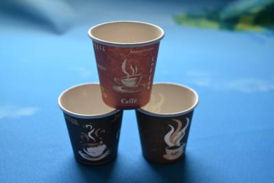 Chine Logo isolé chaud de tasses de papier de boissons de la boisson 8oz 12oz 16oz imprimé à vendre