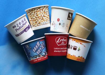 China Customizable Vending Paper Cups Disposable Take Out Containers 210ml / 250ml for sale