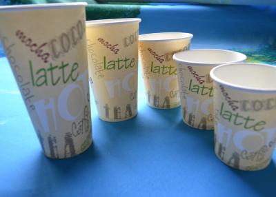 China Latte Coffee 3oz 4oz Insulated Paper Cups Containers With PLA Lined for sale