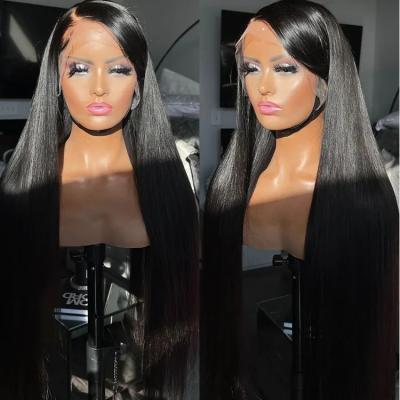 China Straight Lace Front Human Hair Wigs HD Cheap Body Wave Brazilian Hair Lace Front Full Lace Wigs Human Hair Wigs For Black Women for sale