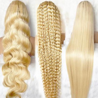 China Body Wave 40 Inch Hd Brazilian Hair Full Lace Wig, 100% Hd Blonde 613 Full Lace Wig With Baby Hair, Full Lace Wig Vendor for sale