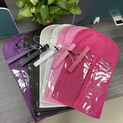 China Hair Hair Hanger Packaging Bags Non Woven Hair Extension Bags for sale