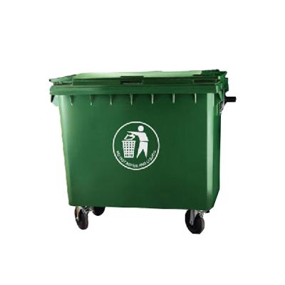 Κίνα Sustainable Waste Bin EN840 Compliance HDPE 660 Liter Bin προς πώληση