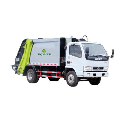 China Building Material Shops Small Compression Garbage Truck Hydraulic Garbage Compactor for sale