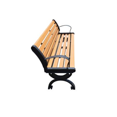 Cina Solid Wood Plastic Greenhouse And Cast Iron Park And Garden Bench in vendita