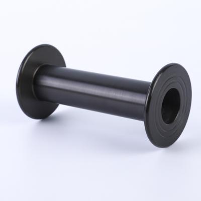 China Factory Black Yarn Aluminum Tarpaulin Machine Spool For Machine Textile165*100mm for sale