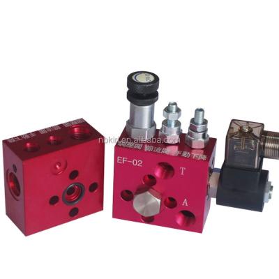 China ET-04 Hydraulic Miscellaneous Block Standard Lift Block For Cargo Lift Hydraulic Manifold Valve Block 8000 Per Month for sale