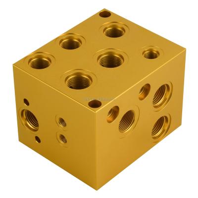 China Aluminum Alloy Hydraulic Diverse Block High Pressure Aluminum Hydraulic Central Blocks Hydraulic Universal Diverse Blocks for sale