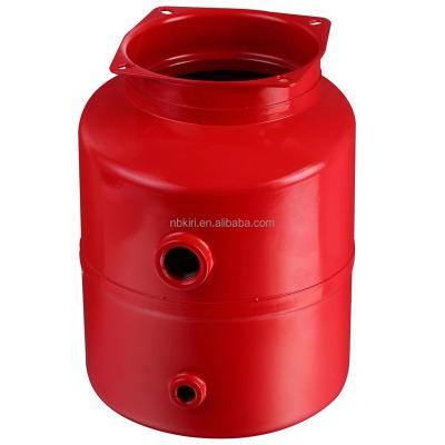 China Wear Resistant Round 12L Hydraulic Oil Tank For Mini Power Pack Hydraulic Oil Tank For Hydraulic Power Unit Fuel Tank For Dump Truck for sale