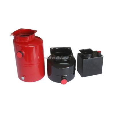 China 10L Wear Resistant Hydraulic Fuel Oil Tank For Mini Hydraulic Power Truck Stacker Trailer Tire Pumping Electric Switch Unit Pack for sale