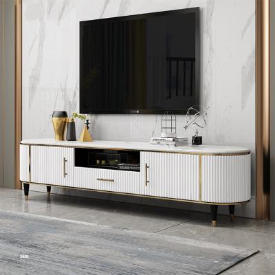 China New Arrival Luxury Wooden Table Living Room TV Cabinets (Others) Adjustable Modern Furniture TV Stand Cabinets for sale