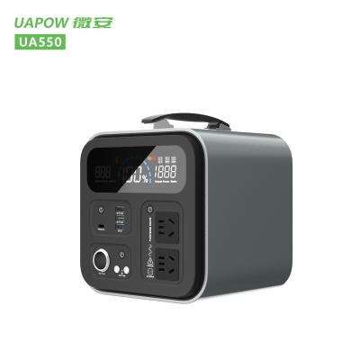 China Portable Outdoor Off-Grid Power Supply 500W Solar Charging AC/DC Battery AC/DC Fast Charging PD 60W Type C Power Station Phone Laptop Outdoor en venta