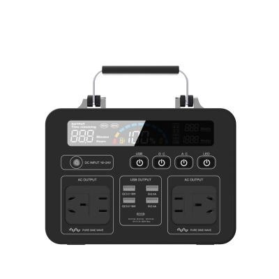 Chine Type C 1000Wh 280800mAh power station pure sine wave lithium battery portable backup AC outlet for outdoor/camping/travel emergency à vendre