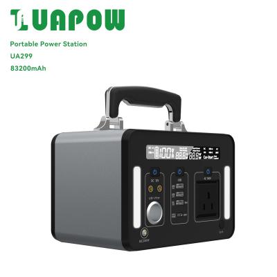 China Outdoor Portable Battery Backup Power Station Solar Power Supply 500W 220V 110V Type C Generator For Camping for sale