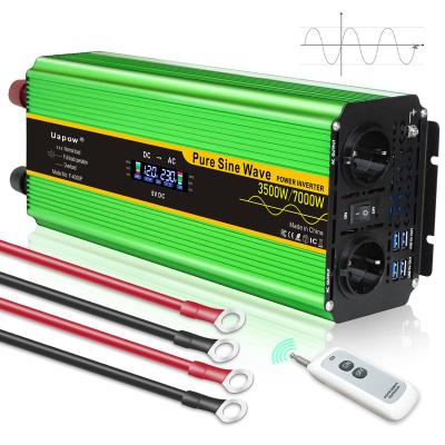 China Home Appliances Pure Sine Wave / Solar System 12V 24V DC To AC Power Inverter Off Grid Solar Inverter 3500W For Household Appliances 220V 230V 240V High Efficiency for sale