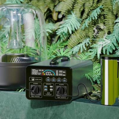 China DC AC Type C Portable Rechargeable Outdoor Power Station 1000w Mobile Solar Power Station For Outdoor Adventure Te koop