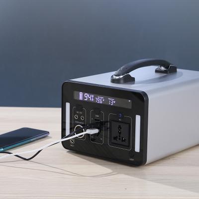 China Type C Generator 800wh Regulated Pd60w Solar Type-C Output 1000W Lithium Battery Portable Emergency Pack Power Station Lithium Ion MPPT for sale