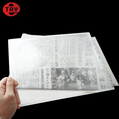 China Plastic Magnifying Magnifier Fresnel Lens A4 Sheet Size Full Leaf Reading Magnifier for sale