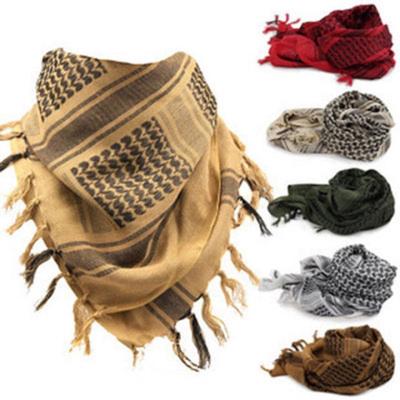 China Cheap Shemagh Square Price Keffiyeh Arabic Cotton Thick Warm 100% Scarf for sale