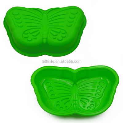 China Viable High Quality Cake Utensils Baking Butterfly Shaped Silicone Cake Mold, Cake Mold for sale