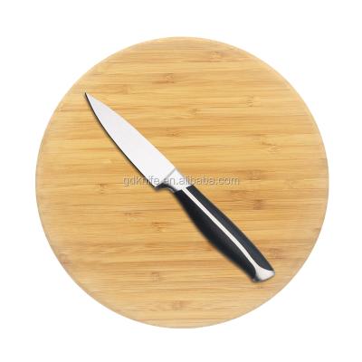 China Viable High Quality Small Round Kitchen Bamboo Wooden Cutting Board for sale