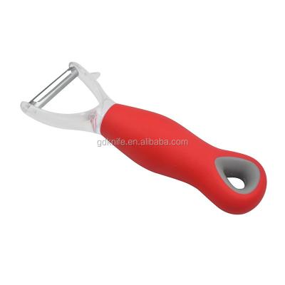 China Sustainable New Design High Quality PP Handle Small Kitchen Instrument Vegetable &fruit Peeler for sale