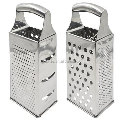 China Multi-Functional Stainless Steel 4 Side Cheese Kitchen Sustainable Hot Selling Vegetable Grater for sale