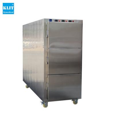 China Stainless Steel Mortuary Freezer Low Temperature Corpse Cabinet Top Morgue Refrigerator for Mortuary for sale