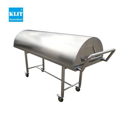 China Mortuary Body Trolley Burial Supplies Mortuary Body Trolley Corpse Transfer Trolley Cover for sale