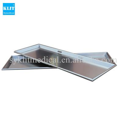 China American style hot selling stainless steel body mortuary tray used for lift trolley for sale