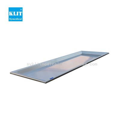 China American style corpse stainless steel body mortuary mortuary tray for sale