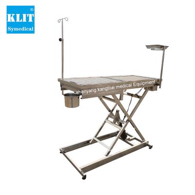 China High Quality Pet Hospital and Laboratory KLIT Small Veterinary Animals Dissect Table/Check Anatomy Animal Surgical Dissection for sale