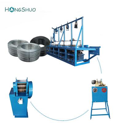 China Building Material Shops Multi-drums Steel Automatic Nail Wire Drawing Machine Price Wire Drawing Machinery Type (Range 6.5-2.0mm) for sale