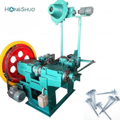 China Z94 Series Steel Automatic Umbrella Head Roofing Nails Making Machine In Italy for sale