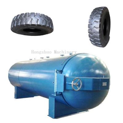 China Waste tire retreading factory hot sale used rubber production line pipe vulcanizing tank equipment cold tire retreading machine for sale for sale