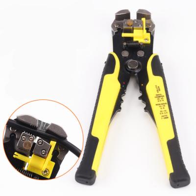 China Electrician Multifunctional Automatic Wire Stripping Pliers Cutter Crimping Peeler Forceps Cable Tools Plier Wire Stripper for sale