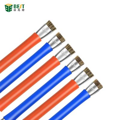 China Used in the main brush of the new double anti-stat clean to clean the motherboard circuit cleaning brush for PCB BGA repair for sale