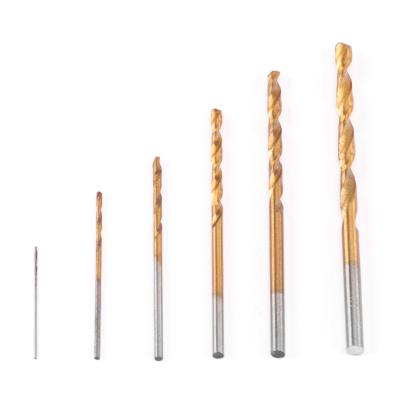 China Drilling Manual DIY Bits 0.5mm-3.0mm High Speed ​​Steel Twist Drill Bits End Mill for sale