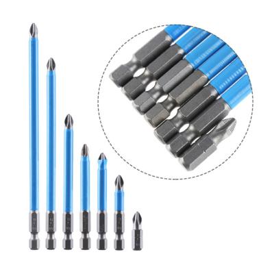 China S2 Hex Plastic Anti Slip PH2 Magnetic Cross Screwdriver Head Bit for sale