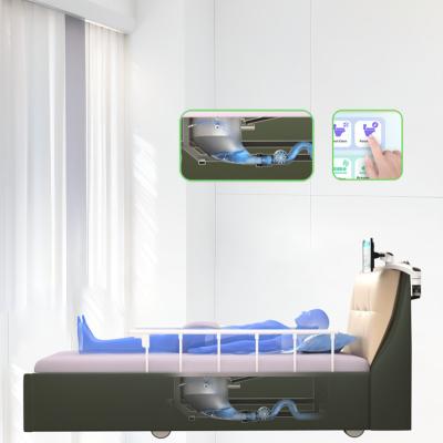 China Easy Operated Elderly smart nursing bed for incontinence bowel management and with custom settings parameter feature for sale