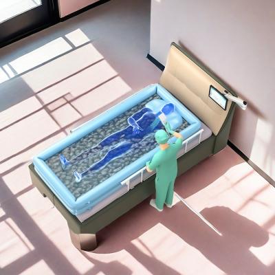 China Home care Easy-operated smart households nursing bed with bathing in bed function and customizable parameters setting for elderly to use for sale