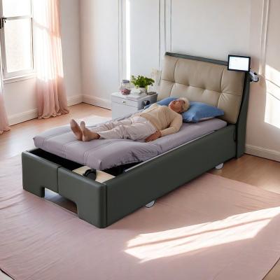 China Home care Smart care assist bed for incontinents and seniors with adjustment of legrest lifting and automatic air supply features for sale