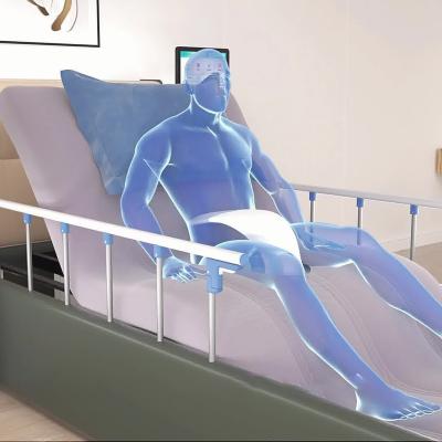 China Home care Easy to operate intelligent nursing bed for elderly people to freely adjust the sitting angle at home for sale