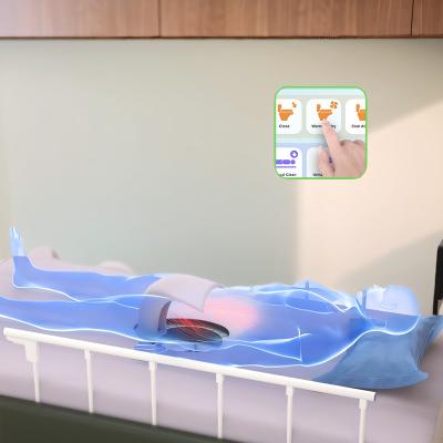 China Easy Operation Effortless automatic cleaning after urination and defecation elderly home nursing bed with intelligent control system for sale