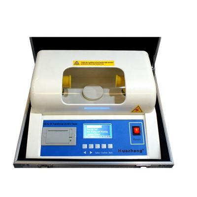 China 0â „ ƒ ~45â „ ƒ HZJQ-1B Transformer Oil Dielectric Strength Test Equipment Insulation Oil BDV Test Set Price 100 KV for sale