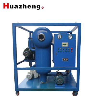 China Transformer Oil and Mobile Type Double Stage Transformer Oil Purification High Vacuum Transformer Oil Freezer 6000L/H Oil Purifier for sale