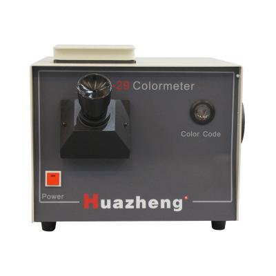 China Each type of lubricating oil and other HuaZheng Transformer Oil Colorimeter Digital Oil Color Meter Transformer Oil Color Test Equipment Electrical Color Tester oil for sale