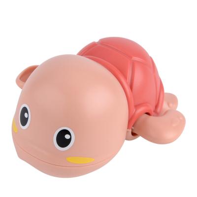 China New Baby Turtle Bathing Toy Swimming Baby Paddling Cartoon String Turtle Children Small Bathing Toys for sale