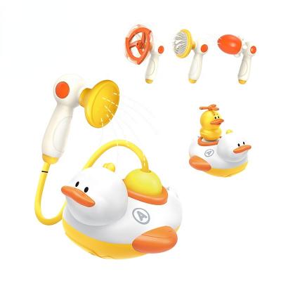 China Paddling Baby Shower Yellow Ducky Ducky Baby Shower Sprinkler Artifact Boy Electric Girl Baby Shower Toy Baby for sale