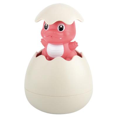 China Splashing Children's Summer Heat Water Shower Bath Buddy Toy Sprinkling Egg Dinosaur Egg Stall Toys for sale